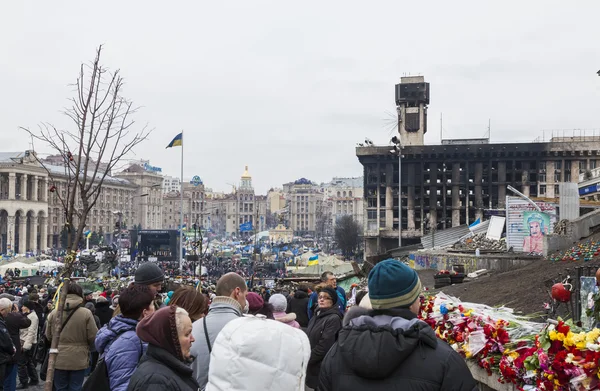 Maidan Evromaydan Stock Kép