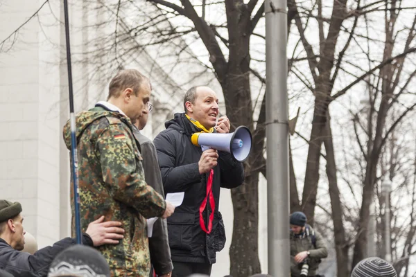 Andrey paruby vezetője a Nemzeti Felszabadítási Mozgalom Jogdíjmentes Stock Fotók