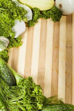 Yeşiller doğrama tahtası