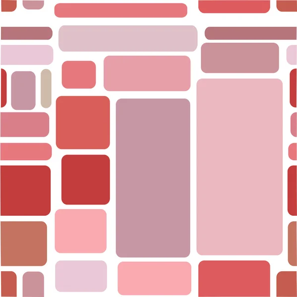 Fondo cuadrado colores rosados tonos — Vector de stock