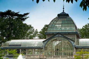 Madrid'in tarihi binalar parklar