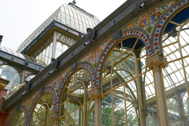 Madrid'in tarihi binalar parklar