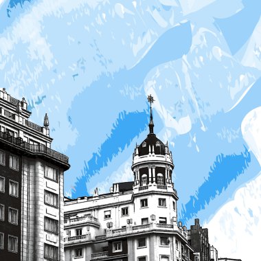 dantel cephede Madrid tarihi binalar