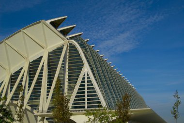 dantel cephede İspanya ile modern binalar