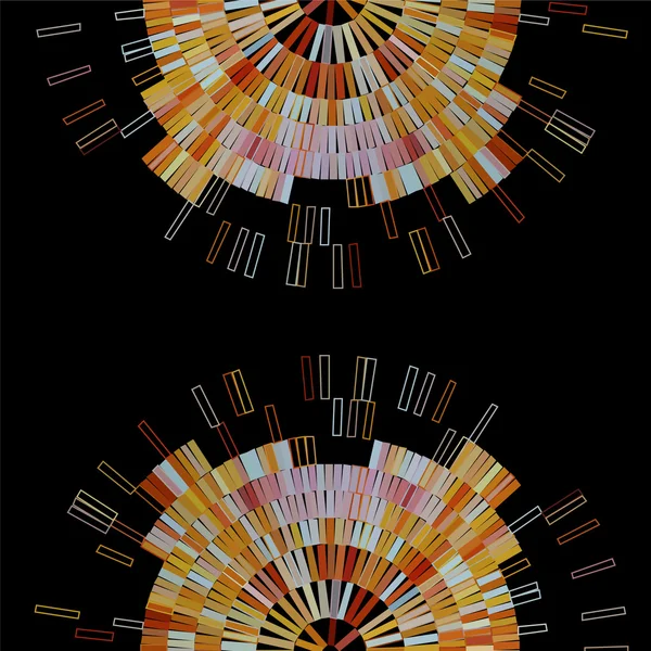Färgglad mosaik abstrakt konsistens — Stock vektor