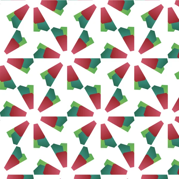 다채로운 모자이크 추상 원활한 패턴 — 스톡 벡터