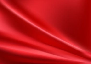Bazı yumuşak kıvrımları ile kırmızı ipek zemin