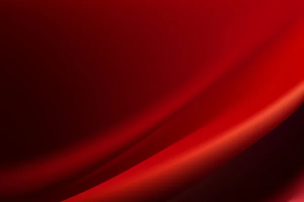 Красный шелковый фон с мягкими складками — стоковый вектор