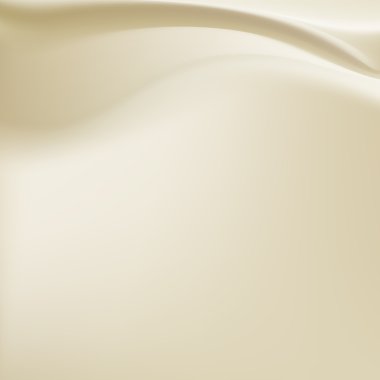 Bazı yumuşak kıvrımları ile bej renkli ipek arka plan