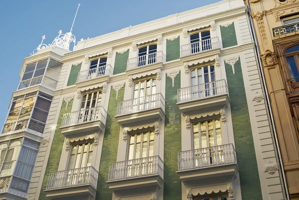 Известное историческое здание в Валенсии, Испания — стоковое фото