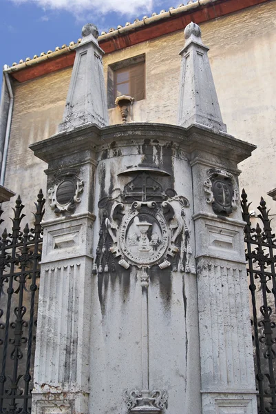 Edifício histórico famoso em Valência, Espanha — Fotografia de Stock