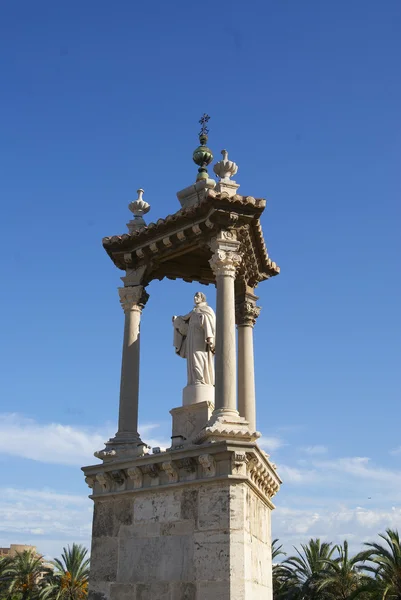 Famous historic building in Valencia, Spain — Stock Photo, Image