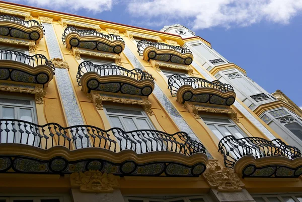 Famous historic building in Valencia, Spain — Zdjęcie stockowe