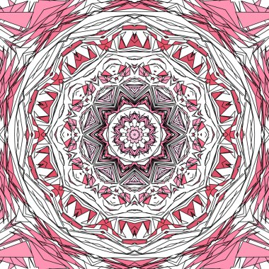 dantel çiçek renkli etnik süsleme