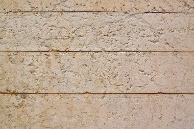 Kırmızı eski kilise duvarları bir parçası İtalya BLOKCAN