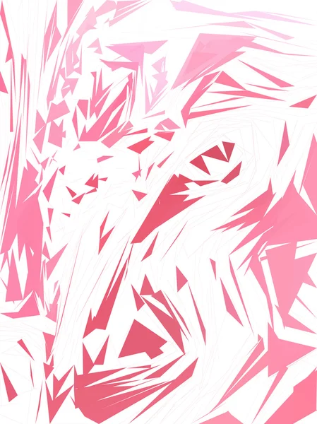 Decorativo bonito floração fundo rosa — Vetor de Stock