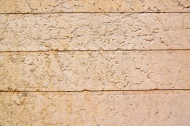 Kırmızı eski kilise duvarları bir parçası İtalya BLOKCAN