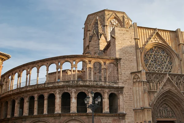 Catedral de Valencia dedicada a la Virgen María — Foto de Stock