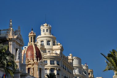 dantel cephede şehir valencia İspanya ile binalar