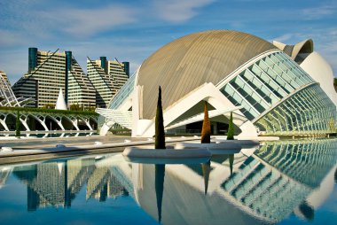 dantel cephede şehir valencia İspanya ile binalar