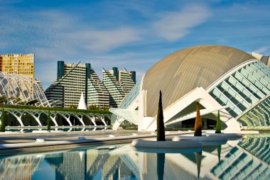 dantel cephede şehir valencia İspanya ile binalar