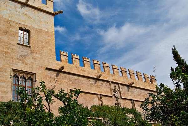 Валенсия, Испания, фасад Католической церкви
.