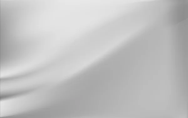 Fond en soie grise avec quelques plis doux — Image vectorielle