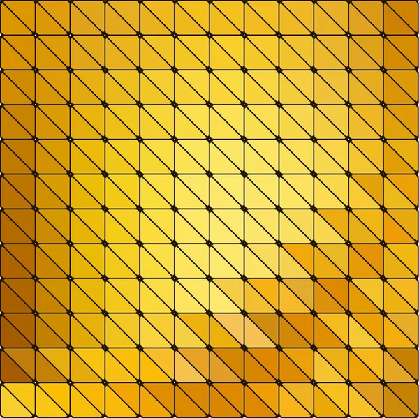 抽象の金黄色のテンプレート背景 — ストックベクタ