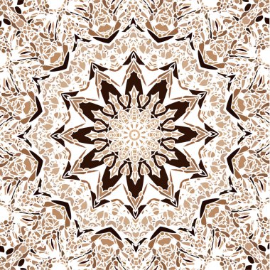 dantel çiçek renkli etnik süsleme