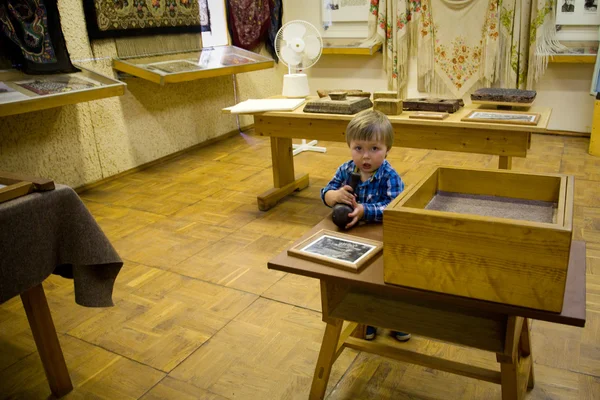 Museum der pavlovcky posad Tücher — Stockfoto