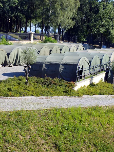 Camp, tents — Stock Photo, Image