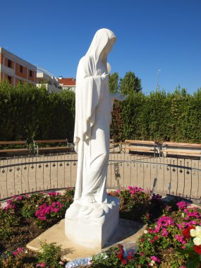 Madonna Medjugorje kasabasındaki