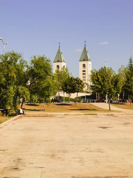 Kyrkan i Međugorje — Stockfoto