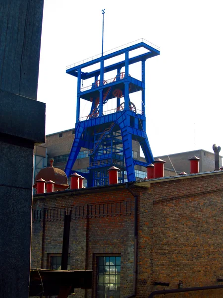 Mine blue tower — Stock Photo, Image