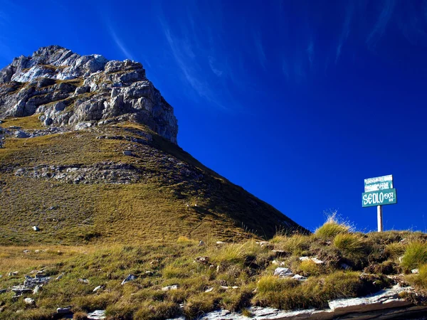 Przełęcz w Parku Narodowego durmitor — Zdjęcie stockowe