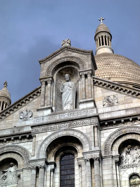 Sacre coeur Kathedrale von Paris, Frankreich — Stockfoto