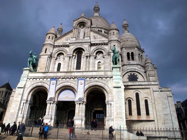 Sacre Coeur Cathedral Paris, France — Stock Photo, Image