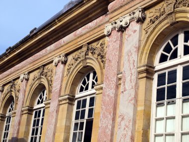 Le grand trianon wint versailles sarayını Park