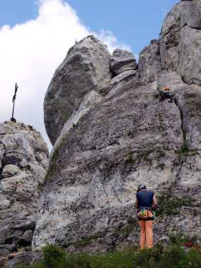 tırmanma egzersiz erken bir yaş, clim pratik bir genç çocuk