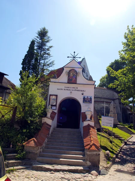 カジミェシュ, 受胎告知教会の聖母の神社 — ストック写真