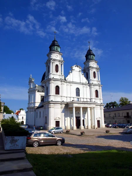 Sanktuarium, Bazylika Najświętszej Maryi Panny w Chełmie w Polsce — Zdjęcie stockowe