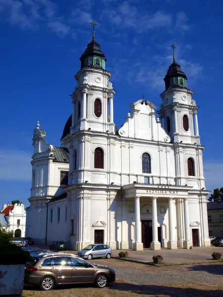 Sanktuarium, Bazylika Najświętszej Maryi Panny w Chełmie w Polsce — Zdjęcie stockowe