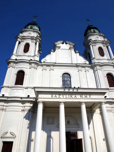 Svatyně, bazilika Panny Marie v chelm v Polsku — Stock fotografie