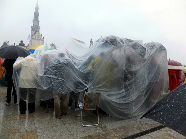 Comunità sotto un unico film protettivo — Foto Stock