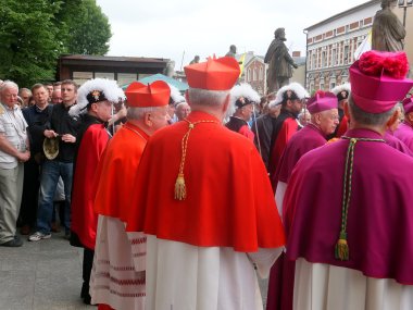 Piekary sl, Polonya - 25 Mayıs: erkekler için hac