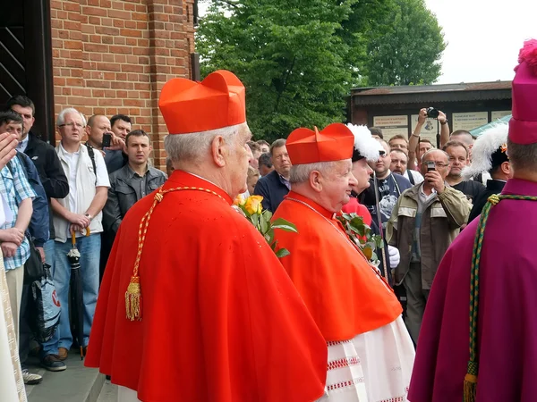 Piekary sl, poland - 25. Mai: Pilgerfahrt für Männer — Stockfoto