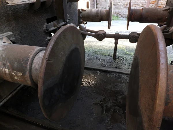 Buffer in a railway carriage — Stock Photo, Image