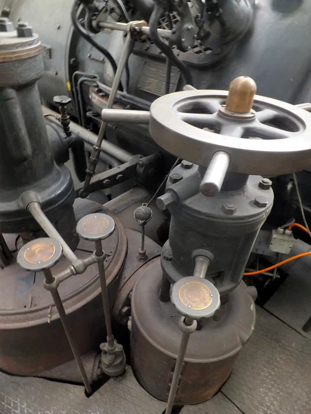 Részlet egy régi turbó-generátor — Stockfoto