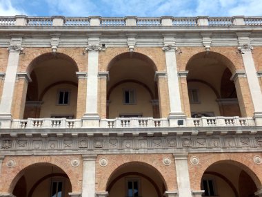 loreto santa Casa marian tapınak duvarları parçaları
