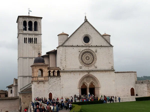 Basilika Santo Fransiskus dari Assisi — Stok Foto